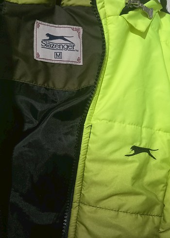 Slazenger Parlak Yeşil Kapüşonlu