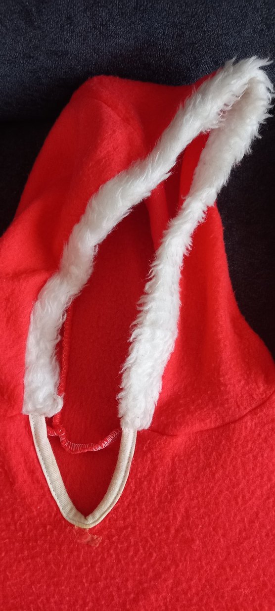 Kapüşonlu Kız Çocuk Renkli Pelerin - Görsel 3