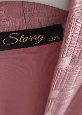 Pembe Kısa Kollu Hamile Keten Tişört - Görsel 7