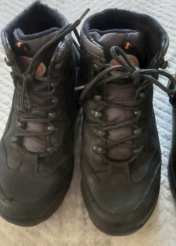 Siyah Deri Tokalı Erkek Botları - Görsel 2