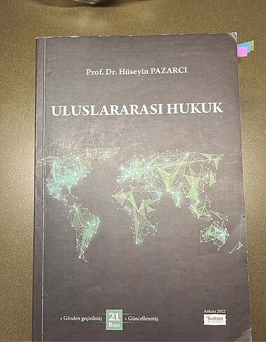 Hüseyin Pazarcı uluslararası hukuk