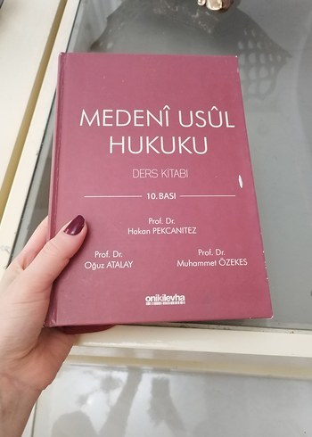 Medenî Usûl Hukuku Ders Kitabı-Hakan Pekcanıtez