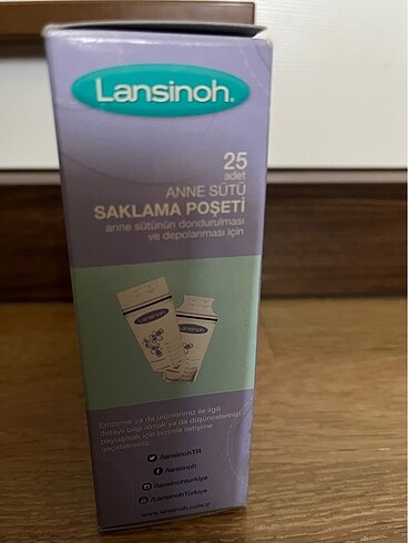 Lansinoh süt saklama torbası - Görsel 3