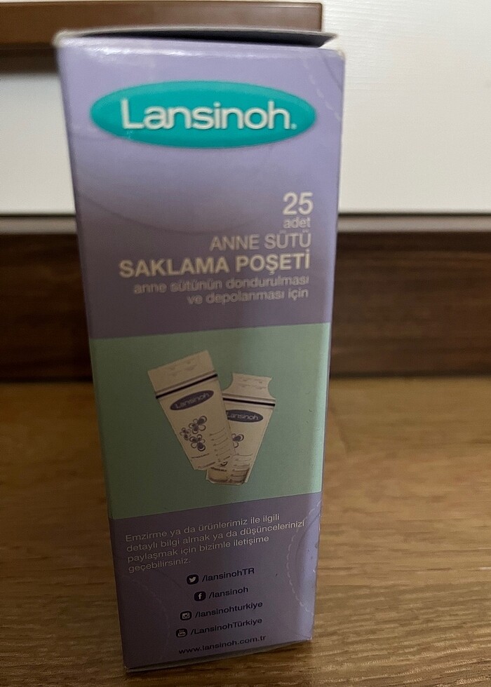 Lansinoh süt saklama torbası - Görsel 3
