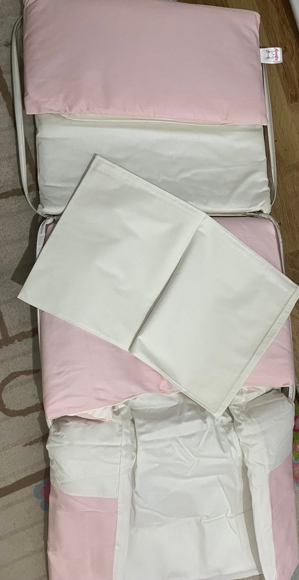 Nakışlı Gri Çocuk Uyku Seti - Görsel 4