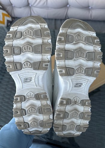 Skechers Beyaz Spor Ayakkabı - Görsel 9