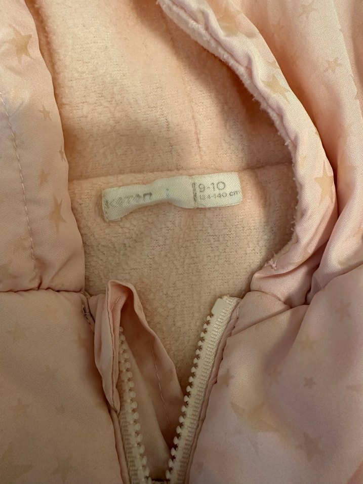 Kız Çocuk Kapüşonlu Pembe Şişme Yelek - Görsel 5