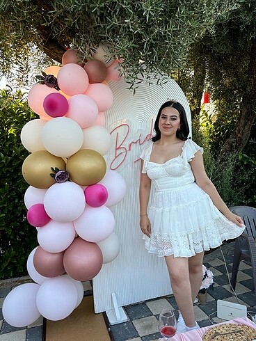 xl Beden Bride elbise