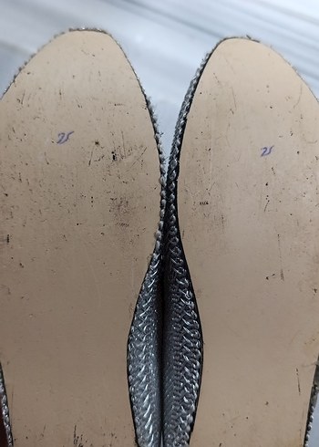 Kız Çocuk Beyaz Payetli Özel Gün Ayakkabısı - Görsel 3