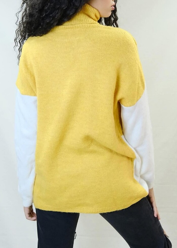 Kadın kazak balıkçı yaka. - Görsel 2