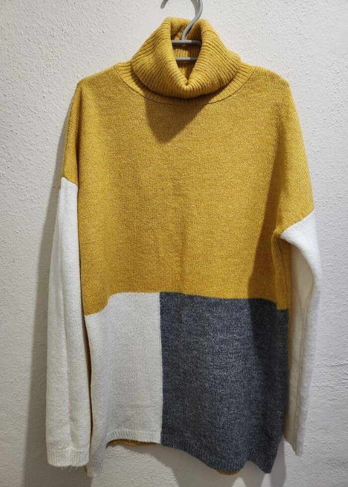 Kadın kazak balıkçı yaka. - Görsel 4