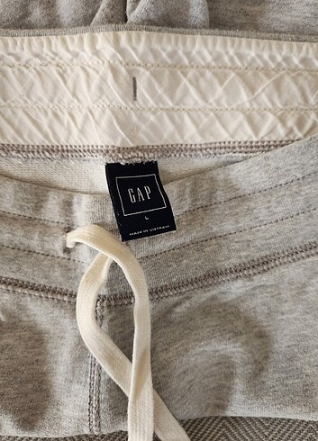 Yeni Orijinal GAP Erkek gri Logo Şort - Görsel 5