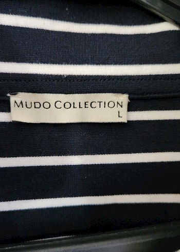 Çizgili Lacivert Kadın Sweatshirt Mudo - Görsel 8