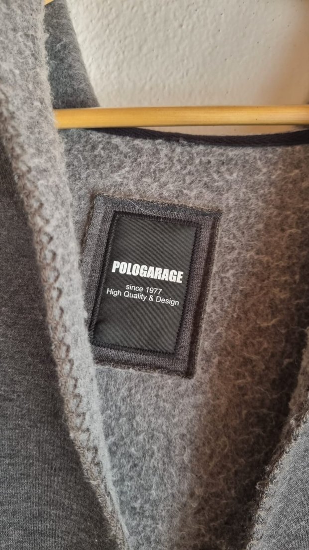 kadin kapüşonlu panço Pologarage - Görsel 3