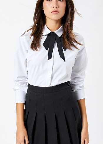 Mini Pilell kadın Etek Fermuarlı Yeni Coton - Görsel 3