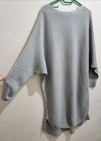 Mango Gri Bayan Yarasa Tunik-kazak. - Görsel 2