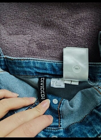 34 Beden H&M Günlük Kot Elbise