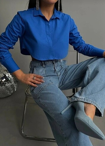 Crop gömlek
