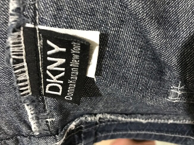 xl Beden Kısa kot şort DKNY marka