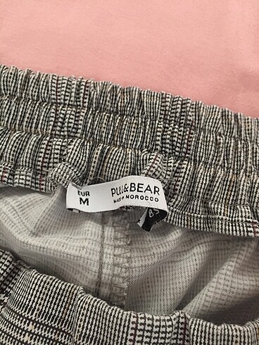 m Beden gri Renk pull&bear desenli pantolon
