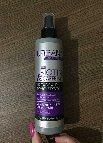 urban care biotin&caffeine sac spreyi