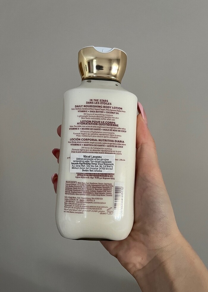 Bath&Body Works In the stars nemlendirici vücut losyonu 236ML - Görsel 2