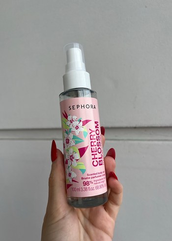  Beden SEPHORA Cherry Blossom Vücut Losyonu ve Vücut Spreyi