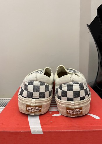 Vans checkerboard spor ayakkabı - Görsel 8