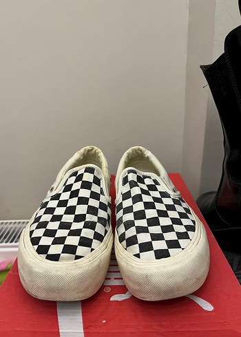 Vans checkerboard spor ayakkabı - Görsel 2