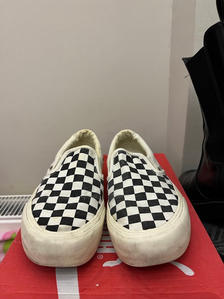 Vans checkerboard spor ayakkabı - Görsel 2