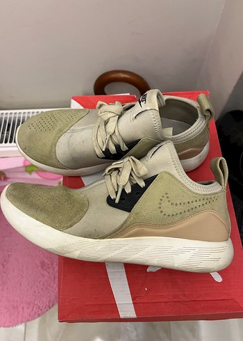 Nike Bej  Kadın Spor Ayakkabı - Görsel 2