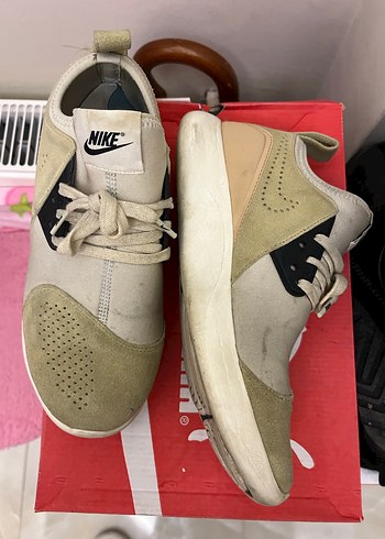 Nike Bej  Kadın Spor Ayakkabı - Görsel 5