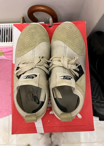 Nike Bej  Kadın Spor Ayakkabı - Görsel 4