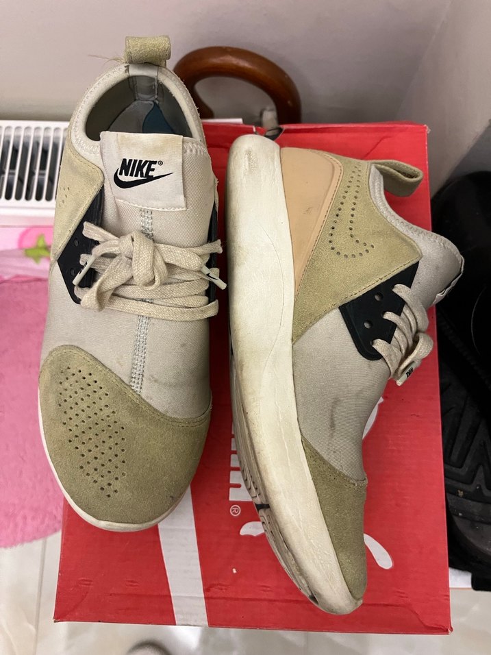 Nike Bej  Kadın Spor Ayakkabı - Görsel 5