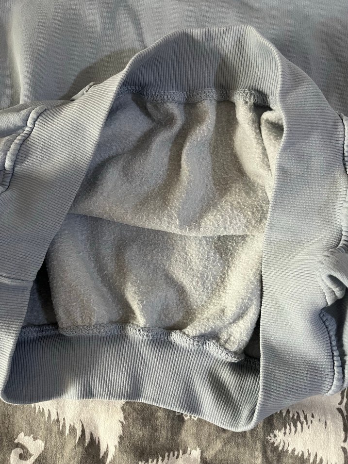 Zara mavi crop sweatshirt - Görsel 5