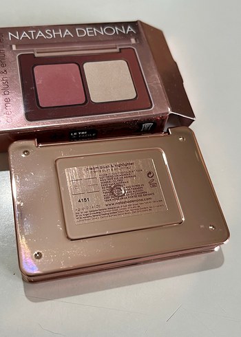 Natasha Denona Rose Cheeck Duo paleti - Görsel 3