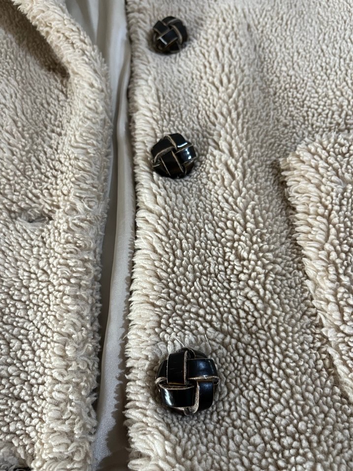 Zara peluş ceket - Görsel 5