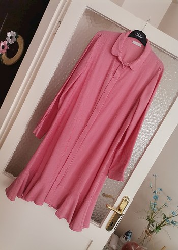 Pembe Uzun Kollu