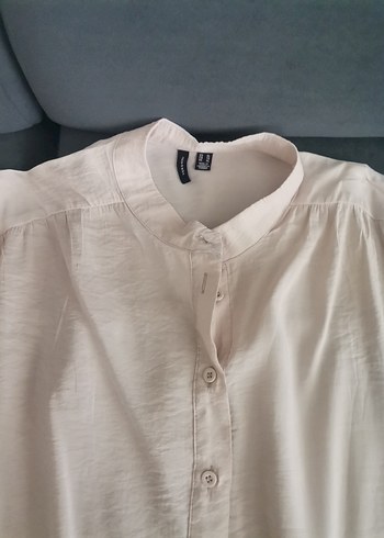 Bej Kadın  Gömlek tunik - Görsel 5