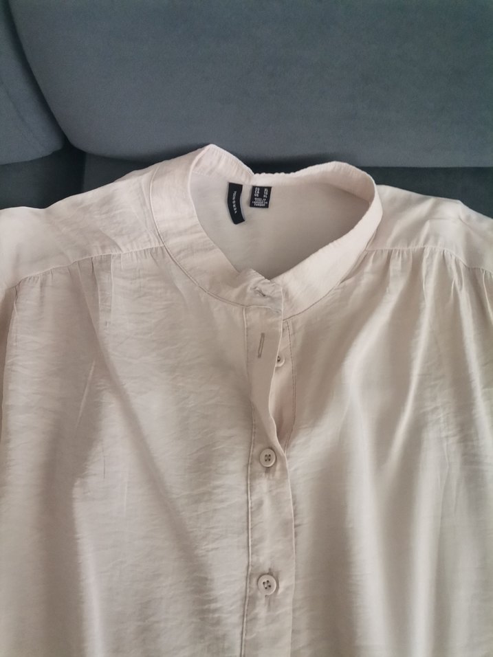 Bej Kadın  Gömlek tunik - Görsel 5