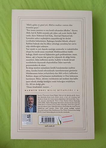 Tasavvuf Düşüncesi - Mahmud Erol Kılıç