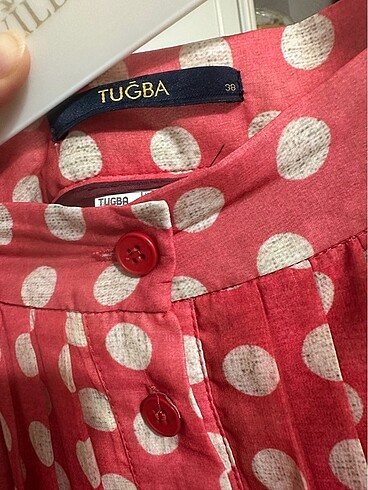 38 Beden turuncu Renk Tuğba Etek Nar çiçeği