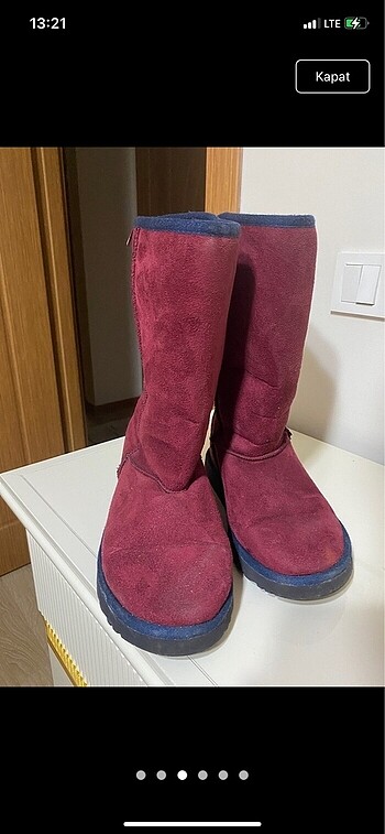 39 Beden bordo Renk Bot :)