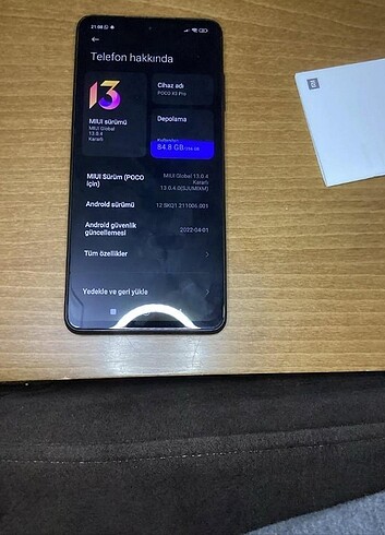Poco x3 pro 256gb