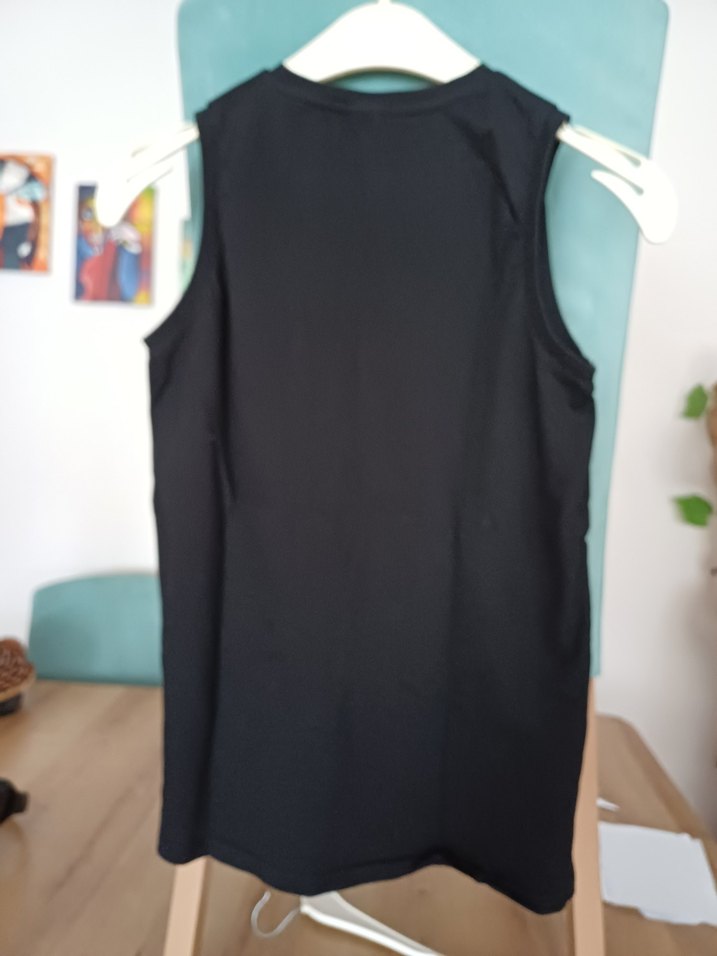 VAİKİKİ .. ERKEK  11/12..YAŞ Siyah Pamuklu Baskılı Tişört - Görsel 2