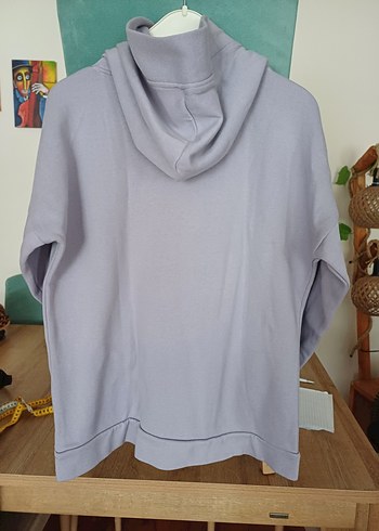 TİLLE..XXL.. GRİ Kapüşonlu Erkek Sweatshirt - Görsel 5