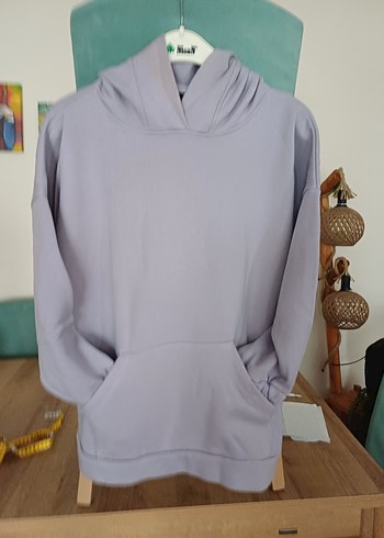 TİLLE..XXL.. GRİ Kapüşonlu Erkek Sweatshirt - Görsel 4