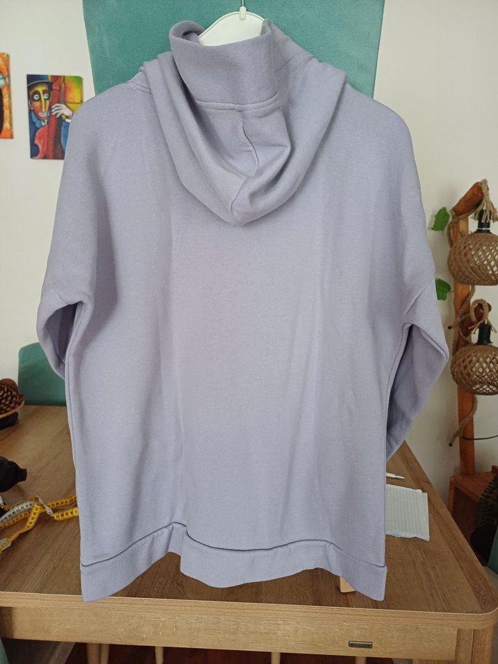 TİLLE..XXL.. GRİ Kapüşonlu Erkek Sweatshirt - Görsel 5