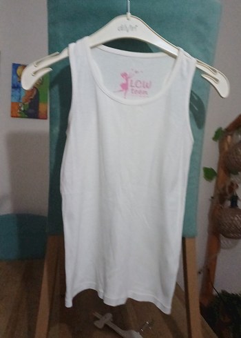 aeropostale ..LCW Kız Çocuk Beyaz Dantel Detaylı Atlet.34 beden - Görsel 7