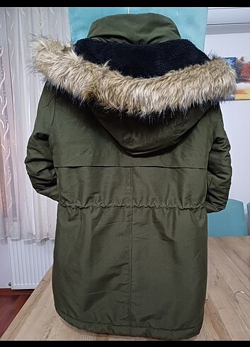 36 Beden yeşil Renk MAVİ.. PARKA ..36 (S) BEDEN..